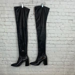Prada thigh high boots